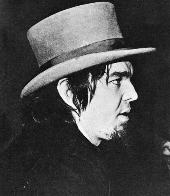 captain beefheart /
                            don van vliet - press meeting england 31
                            october 1969 - picture by rod yallop