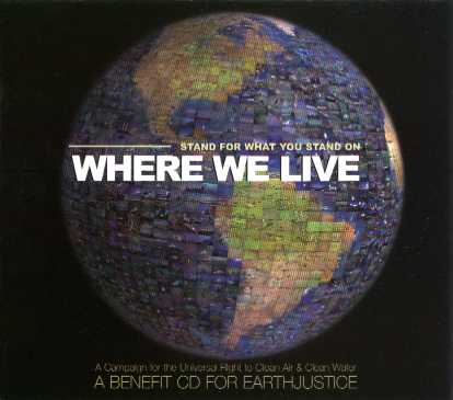 captain
            beefheart - scattered works - various artists 'where we live
            (stand for what you stand on)' - front cd