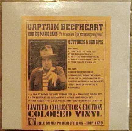 captain beefheart - bootleg - i'm not even here i just stick around for my friends