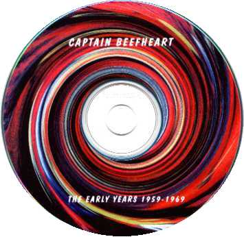 captain beefheart bootleg - plate early counterfeit 'the early years 1959-1969'