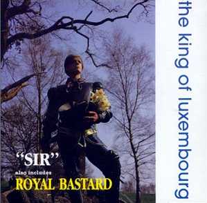 captain beefheart - cover versions - king of luxembourg - 'sir / royal bastard' two-on-one - front cd england