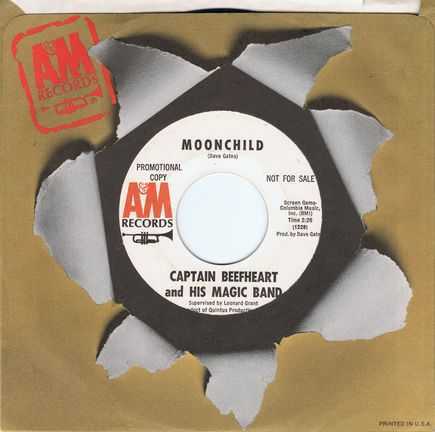 captain beefheart - 'moonchild /
              frying pan' single usa 1966