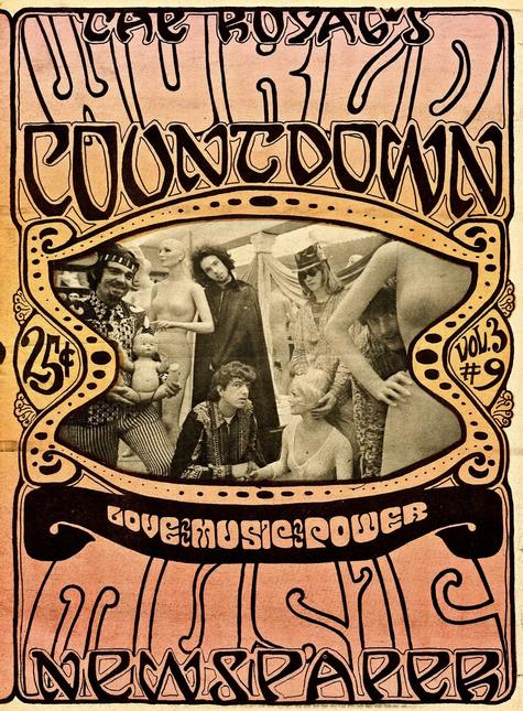 captain beefheart bibliography -
              cover page world countdown (usa january 1968)